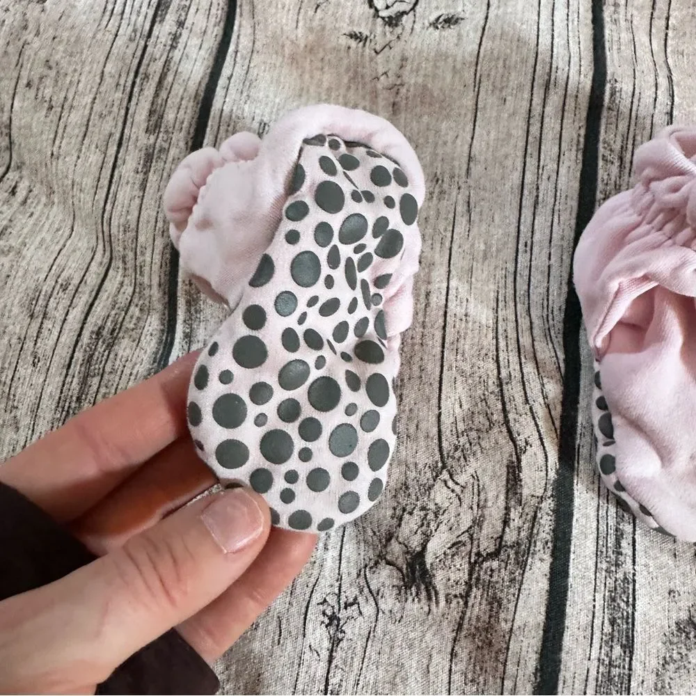 Zutano Pink Baby / Newborn Booties